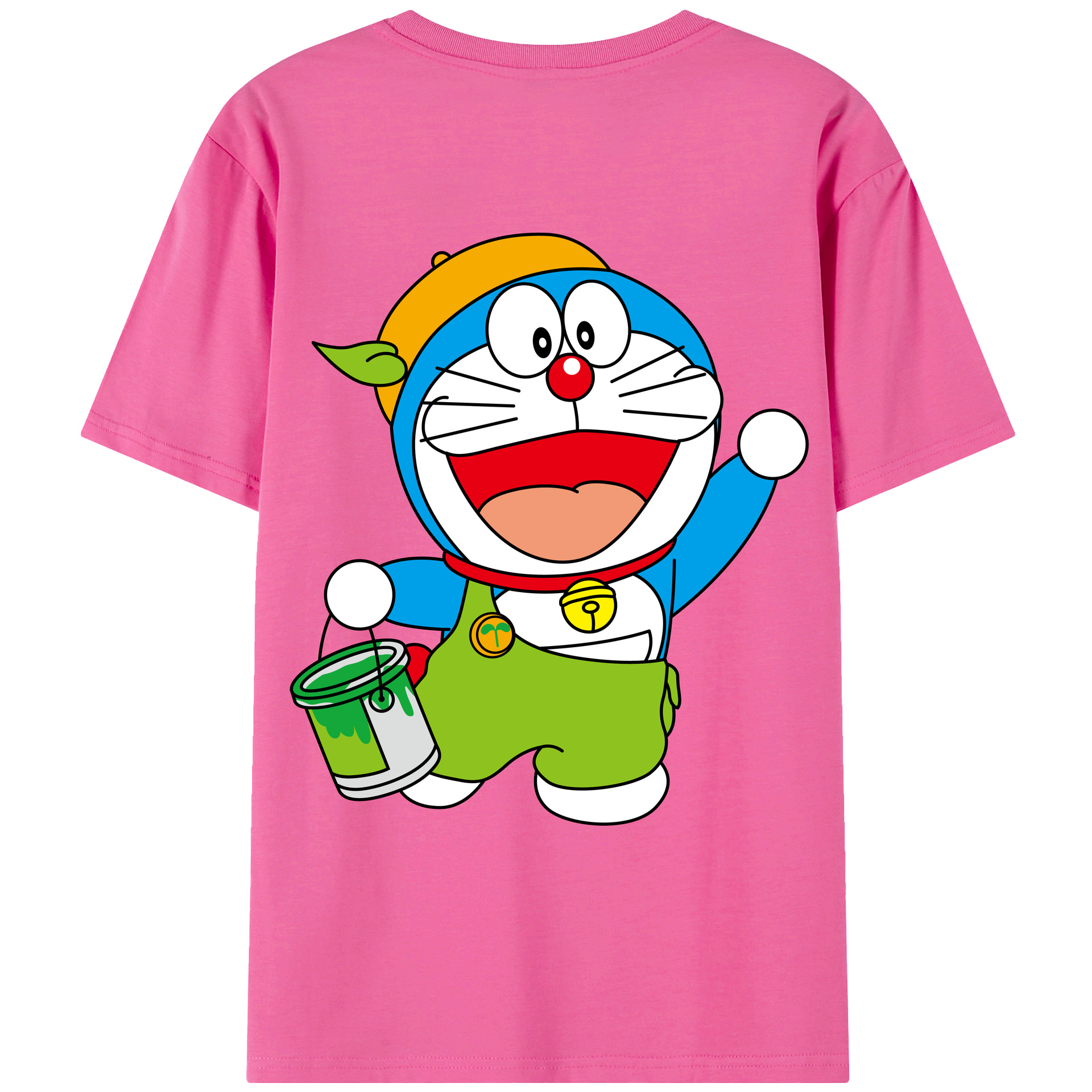 （画像用） ドラえもん Doraemon レディース半袖Tシャツ(バックプリント)